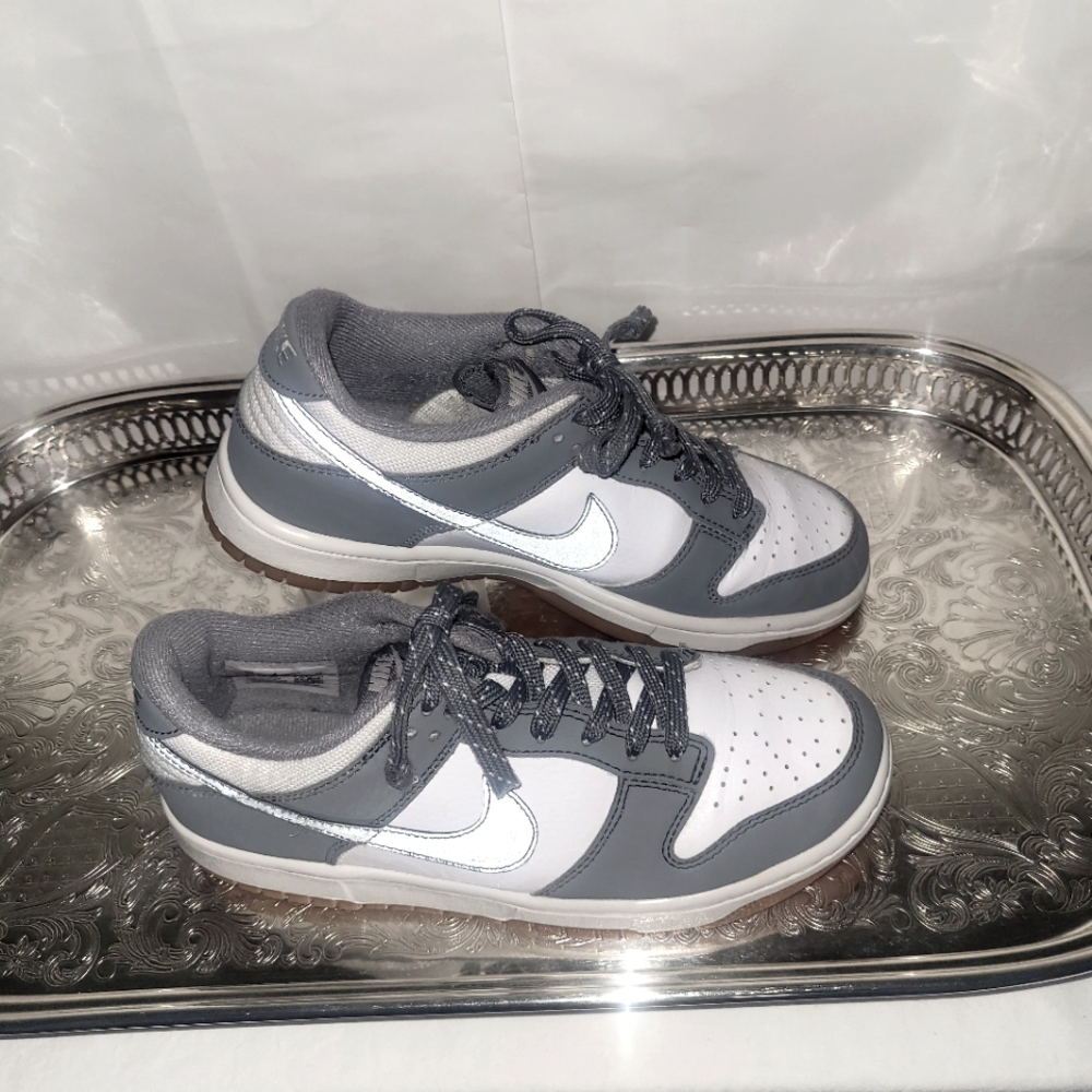Nike Dunk Low Smoke Grey/ Gum,  3M Swoosh